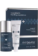 Experience instant skin transformation with revolutionary and patented InvisiLift<sup>™</sup> technology, rich in ActiveSilica™ particles, an entirely new way to lift and smooth the appearance of lines and wrinkles! In just 3 minutes, InvisiLift<sup>™</sup> technology deposits an invisible micro-lifting network that makes your skin appear youthful and bright. Skin truly looks and feels years younger! Available Produts - skinbetterInvisiLift™ Lifting Experience
